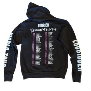 Todrick Hall Forbidden World Tour warm comfy concert fleece hoodie. Sz M